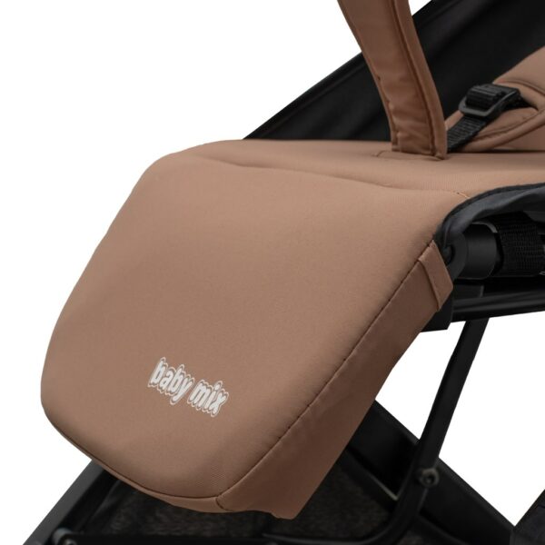 Bimelo lichtgewicht buggy beige – compact en praktisch - Afbeelding 3