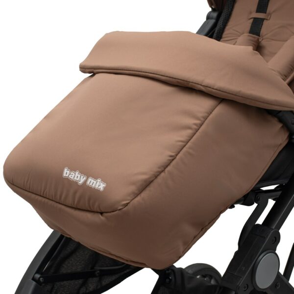 Bimelo lichtgewicht buggy beige – compact en praktisch - Afbeelding 5
