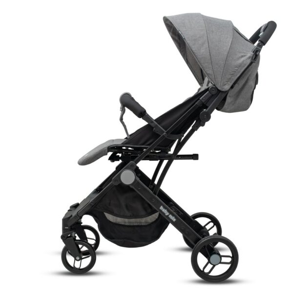Bimelo lichtgewicht buggy grijs – compact en functioneel - Afbeelding 2