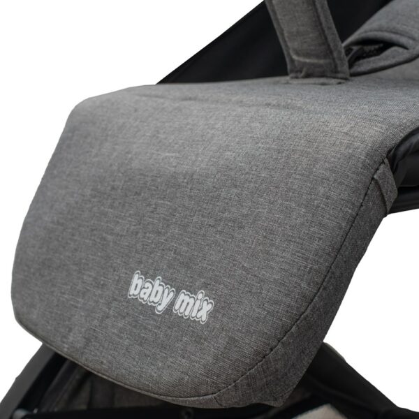 Bimelo lichtgewicht buggy grijs – compact en functioneel - Afbeelding 3