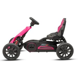 Speedster roze skelter – sportief en veilig met verstelbaar zitje
