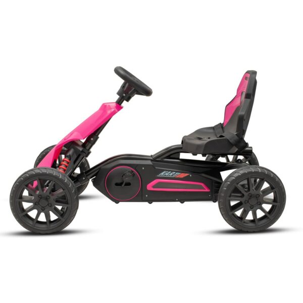 Speedster roze skelter – sportief en veilig met verstelbaar zitje