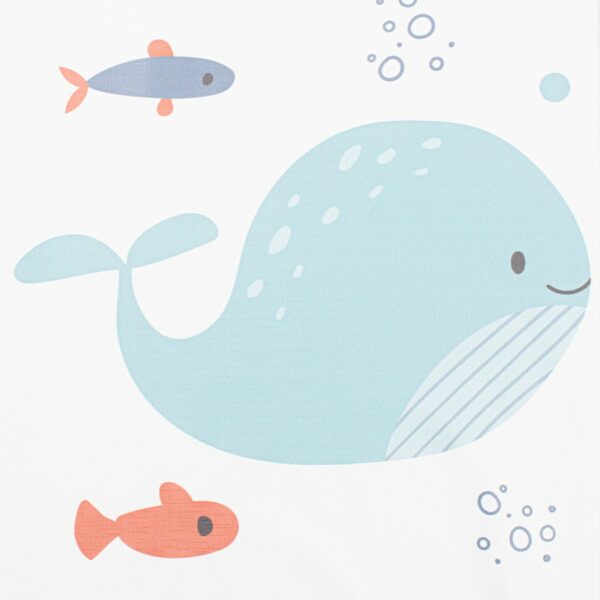 Aankleedkussen - 70x49cm - Waterproof - Oceaandieren Design - Afbeelding 2