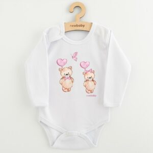 Baby Romper - Katoen - Lange Mouwen - New Baby Love Bears