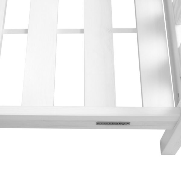 Kinderbed CASTELLO - 160x80 cm - Wit Huisbed - Met Uitvalbeveiliging - Afbeelding 4