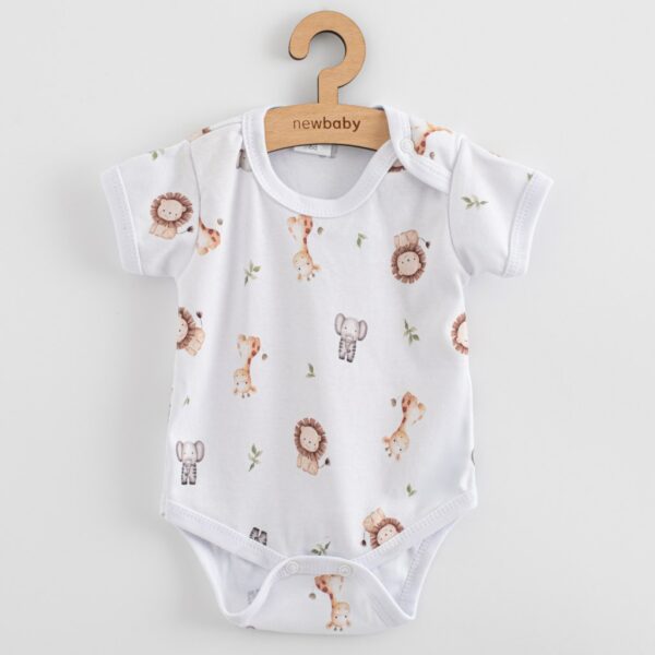 Baby Bodysuit - Korte Mouwen - 100% Katoen - Dierenpatronen
