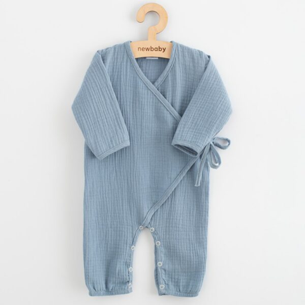 Babyromper - Katoenstof - Lichtgewicht - Katoen - Blauw