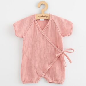 Baby Clothing - Katoen Jumpsuit - Katoenen Roze Overal