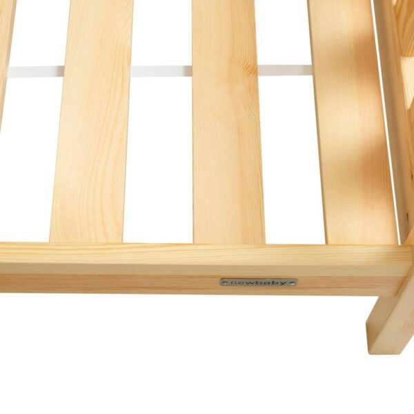 Kinderbed CASTELLO - 160x80 cm - Naturel Huisbed - Met Uitvalbeveiliging - Afbeelding 4