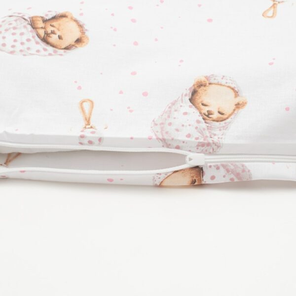 Beddengoedset Baby - Sweet Teddy Bear Roze - Zonder Vulling - Afbeelding 3