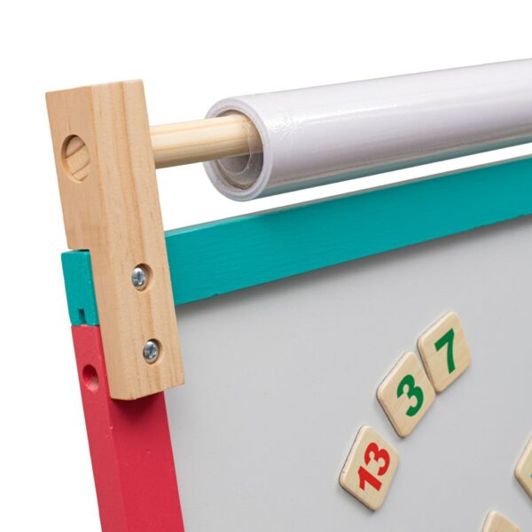 Montessori Houten 2-in-1 Schoolbord - Zwart - Afbeelding 4