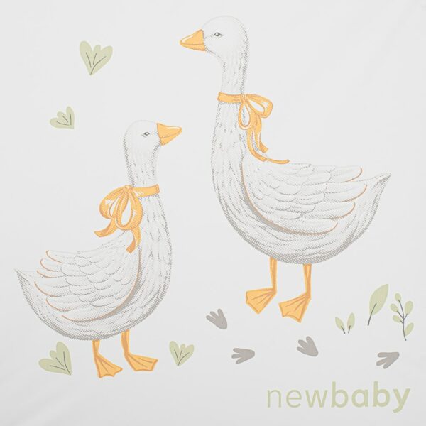 Aankleedkussen - 70x50cm - Waterproof - Gansjes Design - Afbeelding 2