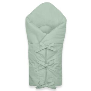 Wikkeldoek - Sea Green - Klassiek Model met Striksluiting