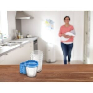 Philips Avent bewaarbakjes - 180 ml - 5 stuks - Voor moedermelk en babyvoeding