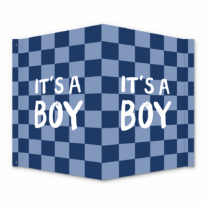 Geboortebord Its a Boy - Geboorteaankondiging Jongen